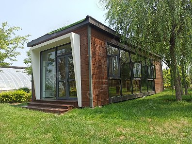 捷士通生產(chǎn)的旅居酒店房將放置于園林中，展現出優(yōu)雅和自由的氛圍